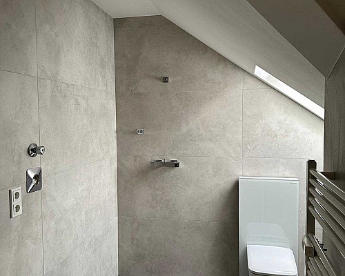 Badezimmer in<br>Bad-Kreuznach<br>Vorher / Nachher
